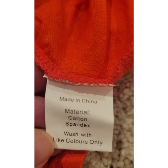 Lot Of 2 NWT Reoria Hot Pink bodysuit & NWOT Lou Keith Orange Tank Women's XXL - Picture 9 of 9